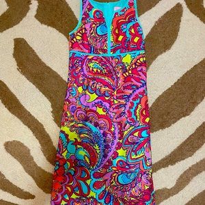EUC Lilly Pulitzer maxi dress. Girls size 8.